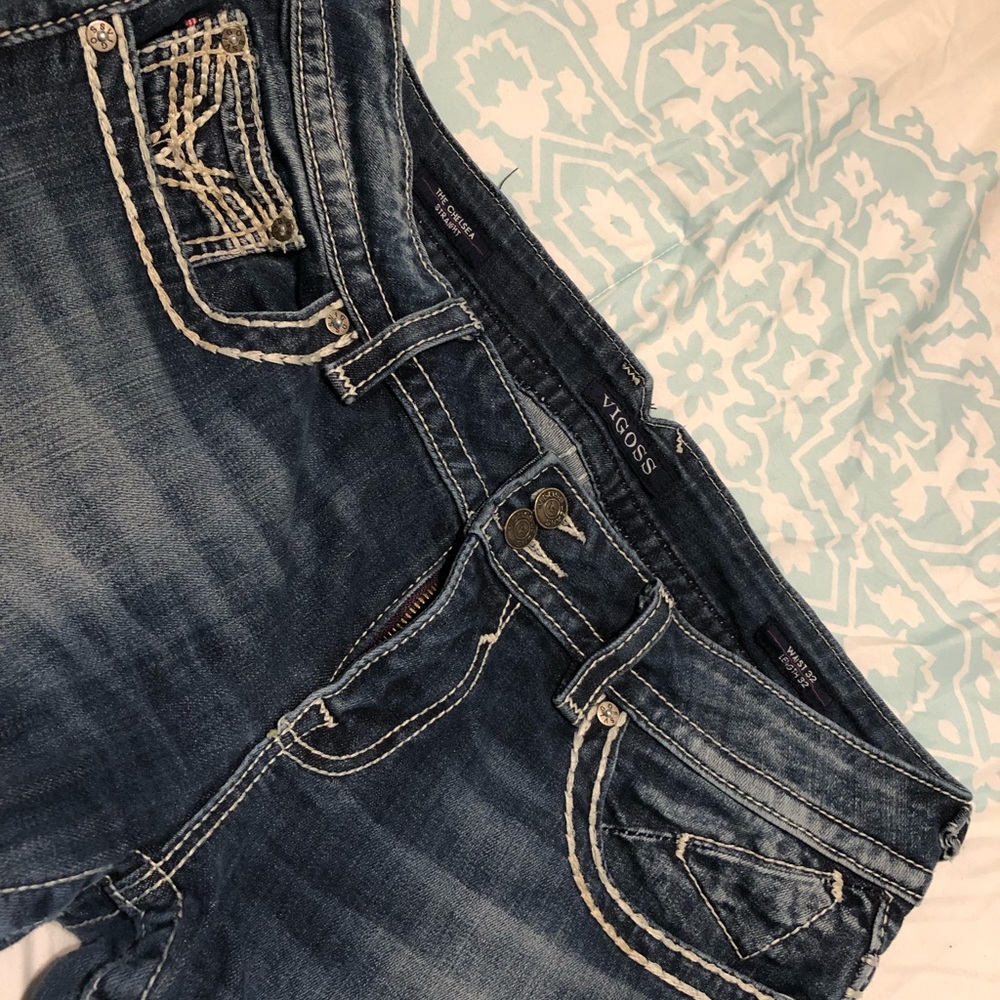 Vigoss “The Chelsea Straight” Cut Jeans